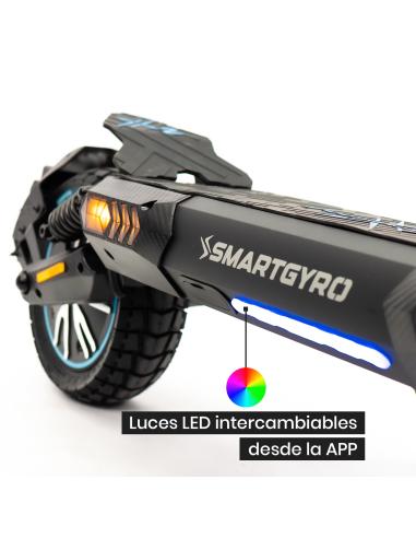 Patinete eléctrico smartGyro CROSSOVER DUAL MAX 2 Certificado