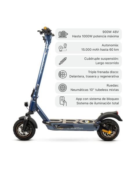 SmartGyro K2 PRO Blue Certificado