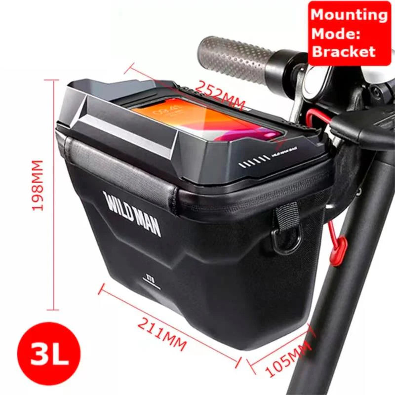 Bolsa impermeable 3L con soporte [Wild Man]