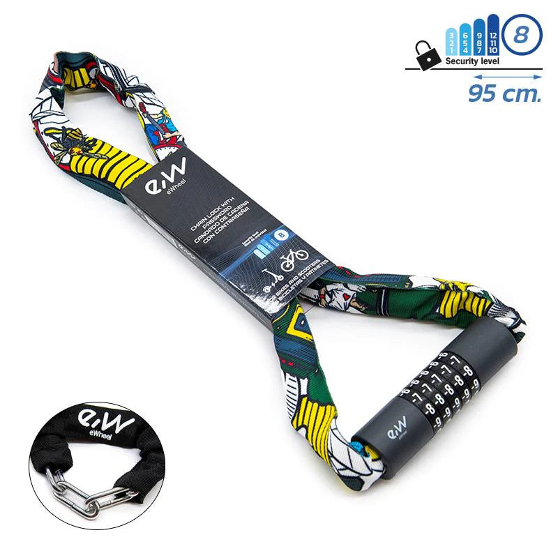 Candado de contraseña EWLK022 funda tela