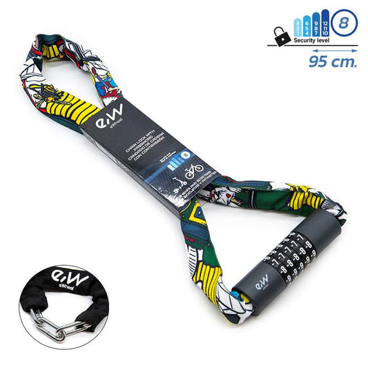 Candado de contraseña EWLK022 funda tela