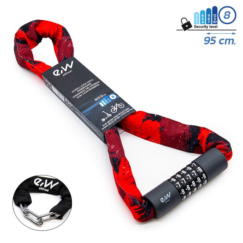 Candado de contraseña EWLK022 funda tela