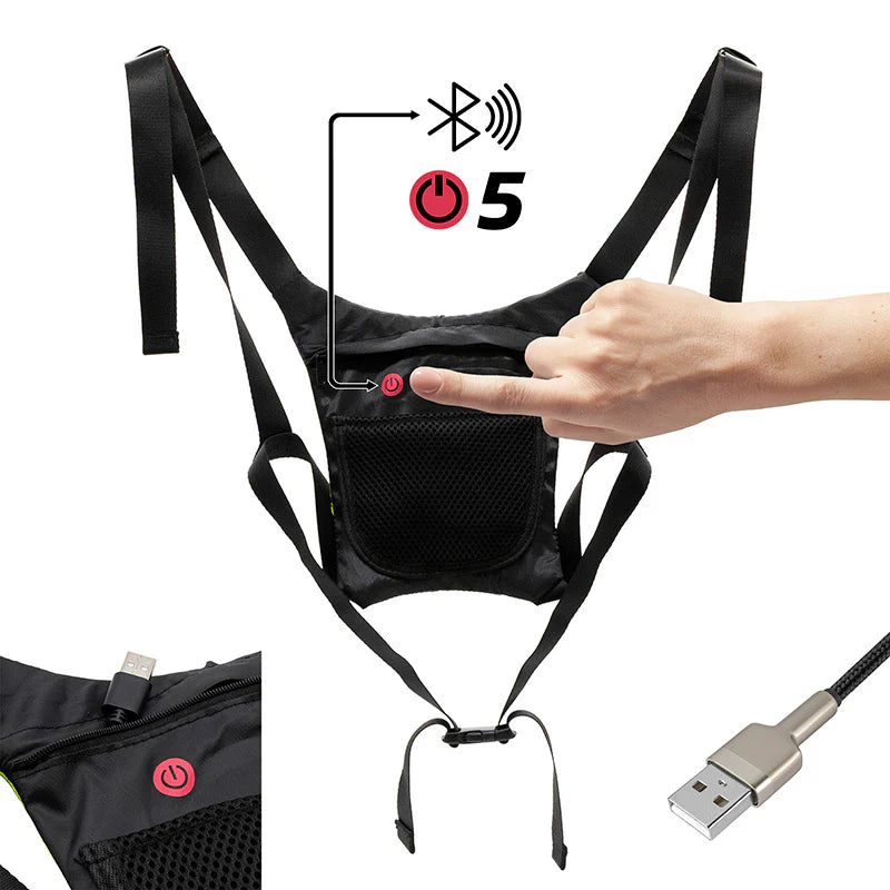 Chaleco con intermitentes EWC001 - Ewheel