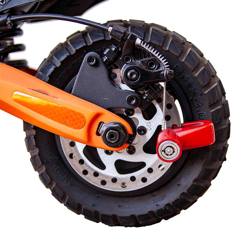 Candado con llave para disco