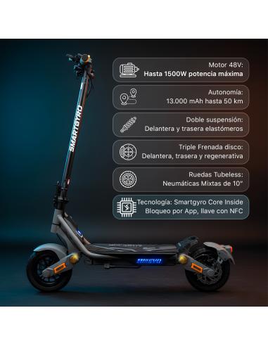 Patinete eléctrico smartGyro Rockway EVO
