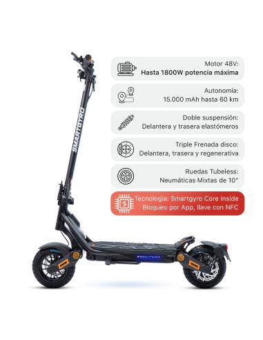 Patinete eléctrico smartGyro Rockway PRO EVO