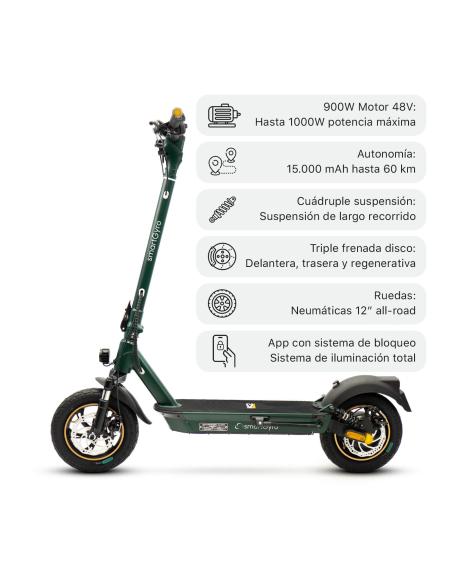 SmartGyro K2 PRO XL Forest Certificado